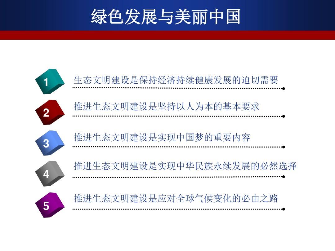 生态文明建设中绿色发展理念的实践路径探索